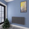 Acezanble∣Horizontal Designer Flat Panel Radiator Anthracite 600x1156mm Double Panel Central Heating