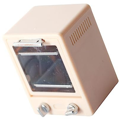 TOYANDONA Puppenhaus Küche kinderzimmerdeko Room Decoration pädagogisches ' Room Decoration mikrowellengeschirr Miniatur-Ofendekor Mini-Küchengeschirr Plastik Rosa