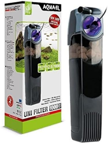 Aquael 107402 Aquarium Filter, 500 L/h