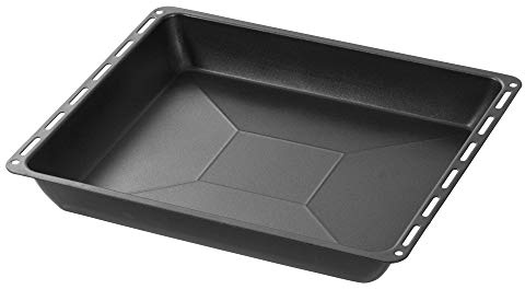 ICQN Bandeja de Horno Profunda Antiadherente 44,5x37,5x5 cm, Compatible con Candy, Bauknecht y Whirlpool, Bandeja Nonstick para Horno