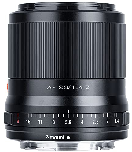 VILTROX 23mm F1.4 Z APS-C Objetivo Enfoque automático Gran Apertura Motor STM Soporte Eye-AF Objetivo para Nikon con Montura Z Zfc Modelo Z5 Z6 Z7 Z50 Z6Ⅱ Z7Ⅱ