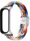 Nylon Armband Kompatibel mit Samsung Galaxy Fit 2 Armband Für Herren Damen Sport Stoff Ersatzband mit Uhrenarmband Für Samsung Galaxy Fit 2 (Regenbogen)