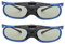 Leapiture 3D-Brille, 144 Hz, DLP Link 3D-Brille, Wiederaufladbare 3D-Aktiv-Shutter-Brille Für Alle DLP Link 3D-Projektoren