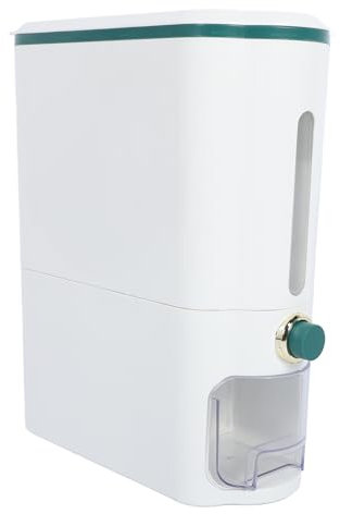Distributore di Riso, Contenitore per la Conservazione del Riso di Grande capacità per la Casa per Armadietto (Focket7rpy5wf2qh-12)