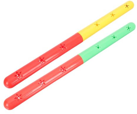 KOMBIUDA 2 Bastoncini Da Fitness Bicolore Bastoncini Di Trasferimento Realizzati in Abs Materiale in Ferro Duraturo