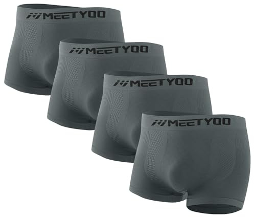 MEETYOO Legging Uomo,Pantaloni Sportivi e Intimo Compressivo per Fitness,Muscolazione e Sport di Resistenza - Ideale per Running,Jogging,Ciclismo e Corsa