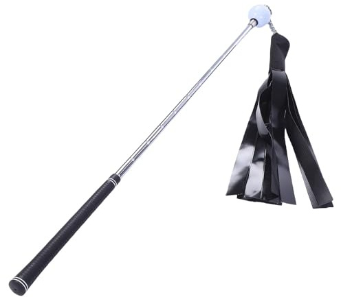 SPYMINNPOO Aiuto per L'allenamento Dell'Oscillazione del Golf, Bastone da Riscaldamento Portatile Antiscivolo da 30,7 Pollici per L'allenamento del Ritmo di Forza
