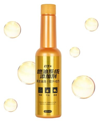 Limpiador Catalítico | 120ml Aditivo Para Aceite Limpieza De Carbono De Tubería | Limpiadores De Refuerzo Del Motor - Para Mantenimiento, Arranque En Frío, Restauración De Rendimiento, Pruebas De
