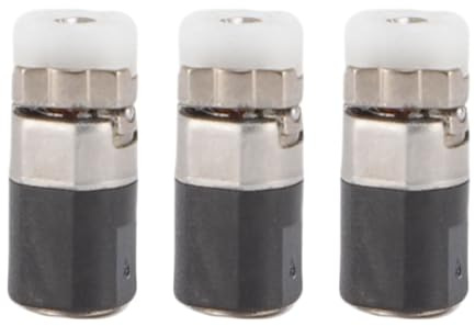 3PCS Console Axle Hinge Replacement for 3DS, OEM Grade Replacement Kit with Metal Spindle and Premium Plastic Sturdy Axle Hinge Cylinders for Console Repair