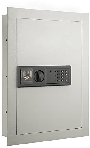 Paragon Lock & Safe Electronic Wall Safe - Hidden Large Safe For Jewelry or Small Handguns