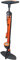 Fahrradpumpe Standpumpe - Luftpumpe Fahrrad - Fußpumpe mit Manometer - Metall Fahrradpumpe - 11 bar alle Ventile - Hochdruck Standpumpe - Red Loon