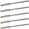 SDS + Plus Steinbohrer, Wolframkarbid-Spitze, für Stein, Beton, Ziegel, 4 mm x 210 mm, 5 Stück