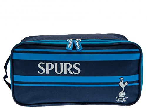Tottenham Hotspur Nylon Boot Bag with Zipper, Navy/Blue