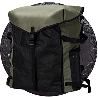 A/V Bolsa de Almacenamiento de neumáticos de Repuesto - Bolsa de Basura para neumáticos de Repuesto de Gran Capacidad Todoterreno | Mochila para neumáticos con Organizador de Equipo de Camping