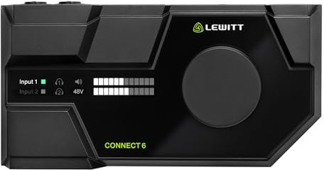 LEWITT Connect 6 DSP Powered USB Interface