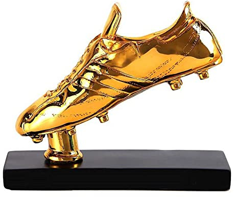 SWAYVES Football Trophies Golden Boots Replica World Cups Golden Shoe Collectibles Shooterard Resins Trophy Fans Souvenir Showcase