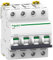 Schneider Electric - Acti9, iC60N disjoncteur 4P 63A courbe C - A9F77463
