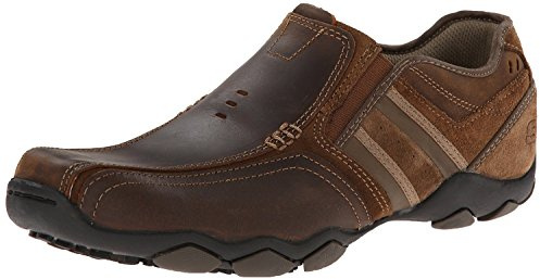 Skechers Diameter Zinroy, Men's Loafers, Brown, 10 UK