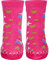 Playshoes Jungen Unisex Kinder Hüttenschuh Kniestrümpfe, pink-Sterne, 17/18 EU