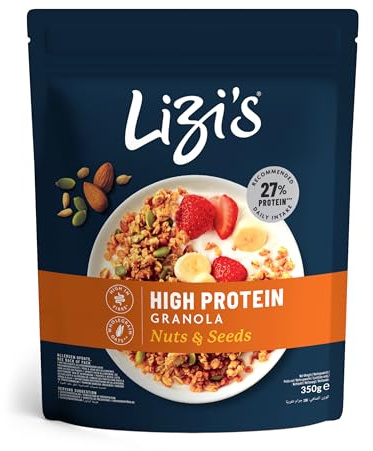 Lizi's High Protein Nuts and Seeds Granola, 350 g