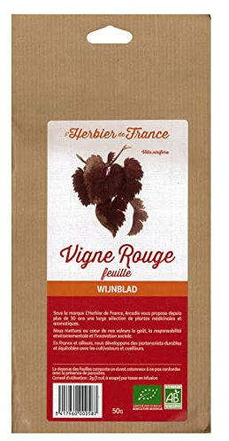 VIGNE ROUGE FEUILLES 50G