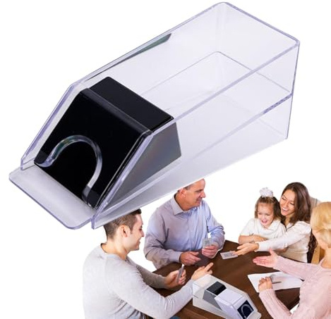 Blackjack - Distributore Di Carte | Di Distribuzione Di Carte Da Gioco A 4/6 Giochi, Accessori Di Intrattenimento Per Giochi Da Tavolo Distributore Di Carte Riutilizzabili Per Po