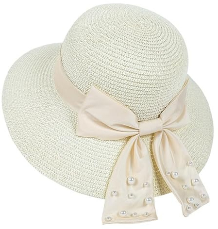 Ladies Sun Hats for Small Heads Ladies Hat Summer Foldable Cap Wide Brim Summer Beach Outdoor Women's Cap Fedora for Women