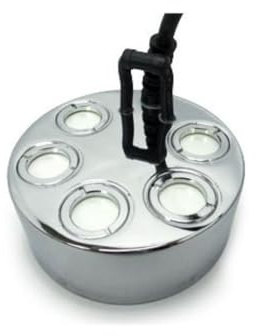 FLORATECK RODWIN Electronics Brumisateur à Ultrasons 5 Cellules 1600ml/h Humidification Serre Intérieur Extérieur IP64