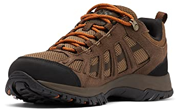 Columbia Redmond 3 Scarpe Da Trekking Basse da Uomo, Marrone (Saddle x Caramel), 43.5 EU