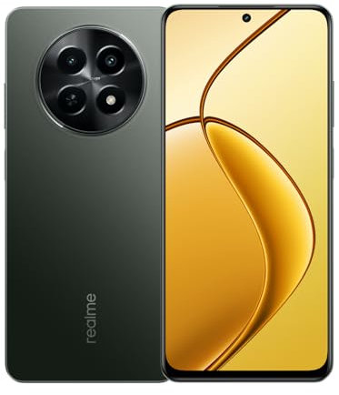 realme 12x 5G Dual SIM (8GB RAM, 256GB ROM) |120Hz Eye Comfort Display |5G 6nm Chipset |5000mAh Battery |12 Months Warranty (Glowing Black)