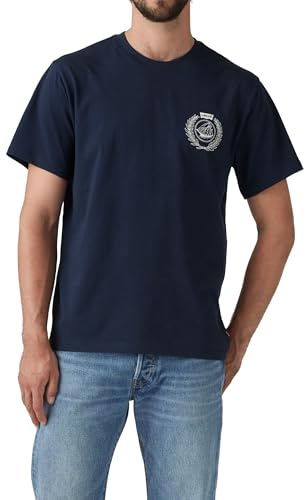 Levi's SS Relaxed Fit Tee, T-Shirt Uomo, Nautical Concept NAV, M