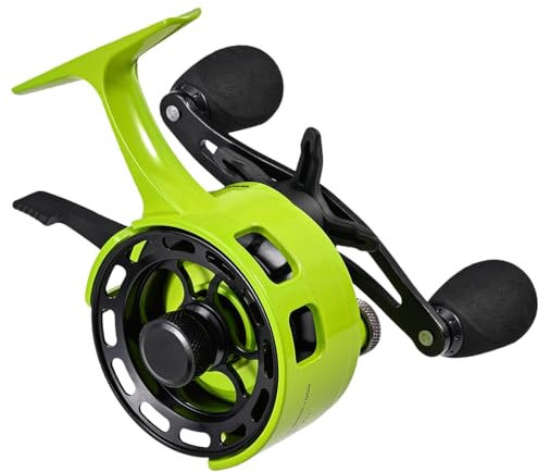 Inline-Eisangelrolle, Eisangel-Zubehör, Fliegenfischrolle, Angelrad, Fliegeneis-Angelrolle, leistungsstarke leichte Rollen für Süß- und Salzwasser