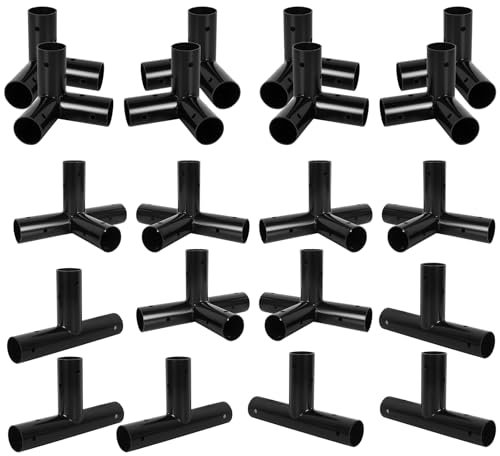 Aoneky Baseball-Schlagkäfig-Rahmen-Eck-Set für 16,8 m Käfig – Batting Cage Connector-Kit