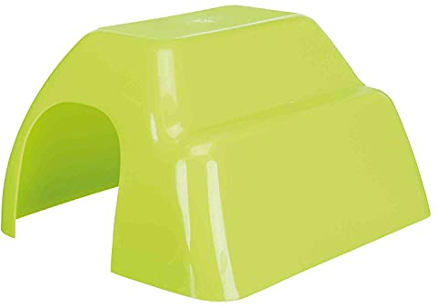 Trixie Kunststoff Haus für Meerschweinchen, 23 x 15 x 26 cm, Farblich sortiert