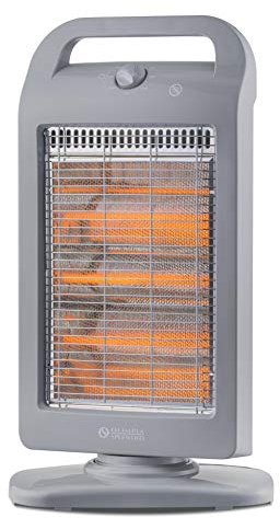 Olimpia Splendid 99396 Solaria Evo S Radiateur Chauffage Électrique 1200 W - 45 m³, Gris