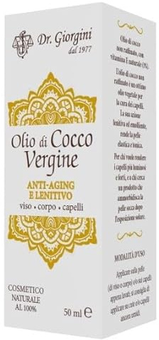 Dr Giorgini Olio di Cocco Vergine (50 ml) - Dr. Giorgini