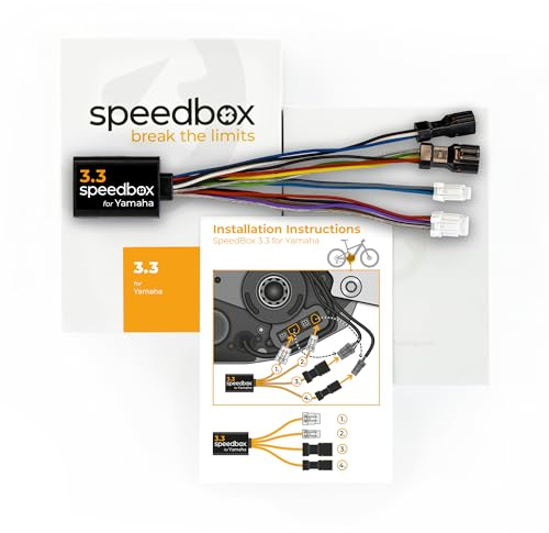 SpeedBox 3.3 Kompatibel mit Yamaha-Motoren PW-X3, PW-S2, YDX-Moro/E-Bike-Tuning-Chip (SB33_Y)
