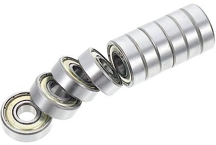 YARNOW 10pezzi Cuscinetti Per Skateboard e Pattinaggio Inline Carbonio Scooter e Accessori Sportivi