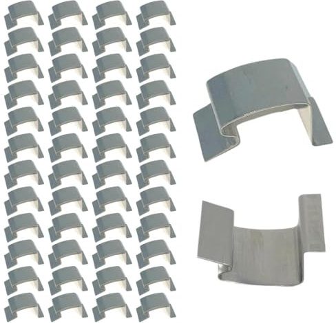 50 Stainless Steel Spring Greenhouse Glazing Clips Genuine Elite Greenhouses parts
