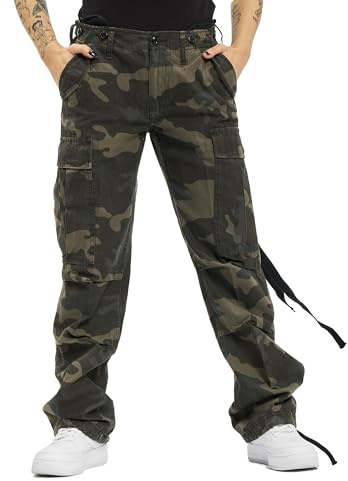 Brandit M65 Ladies Byxor för kvinnor, Darkcamo, 30 SE