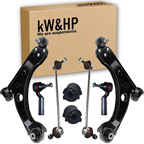 KIT 8PZ AVANTRENO BRACCI OSCILLANTI + BIELLETTE + TESTINE STERZO + GOMMINI BARRA STABILIZZATRICE (BRA451KW)