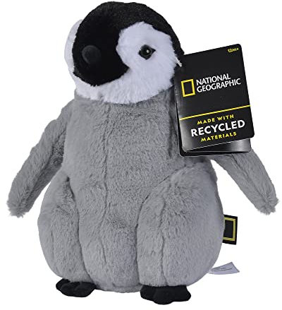 Simba 6315870109 - Disney National Geographic Pinguin 25cm Plüschtier, für Kinder ab den ersten Lebensmonaten geeignet