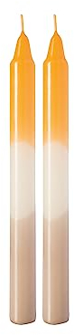 like. by Villeroy & Boch Like Home Stabkerze Apricot & Clay, 2x23 cm, 2 Stück, bunt