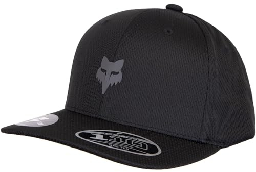 Fox Lithotype Snapback Cap Kinder (one Size, Black/Black)