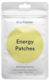 Kind Patches Energy Patches - Vegan, Latex Free - 30 Count