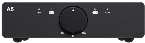 3e Audio A5 TPA3251 PBTL Next-gen HiFi Stereo Amplifier with Enhanced PFFB Professional Amplifier with 38V/5A Power Supply
