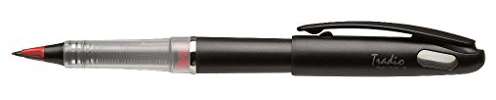 Pentel TRJ50-AO Tradio stil fjäderpenna/stylo, pennfärg röd
