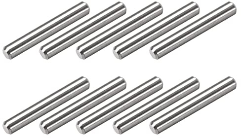 METALLIXITY Clavija Pasador (4x25mm) 30uds, 304 Inoxidable Acero Estante Soporte Clavijas Pasador Sujetador Elementos - para Metal Dispositivos, Mueble Instalación, Industrial, Bricolaje