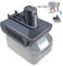 TPDL Adapter for Makita BL1850 BL1840 BL1860 Battery Convert for Dyson Type-A DC31 DC34 DC35 DC44 DC45 for Dyson Handheld Cordless Vacuum Animal 917083-01(Not fit All Type B Model, not for DC44 MK2)