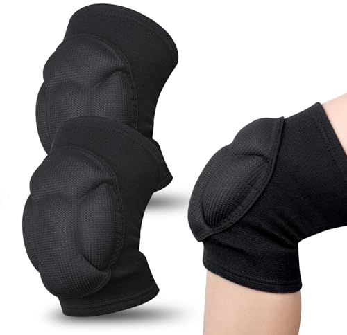 Knieschoner Tanzen Knieschützer, Schwamm rutschfest Knieschoner, Knieschützer Schwamm Rutschfest, Knieschoner Sport Beschützer, Knieschoner Arbeiten für Gartenarbeit, Reinigung, Volleyball (1 Paar)